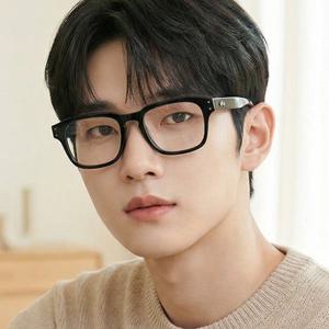 페라가모 안경테 SF2958 001 명품 사각 블랙 뿔테 패션