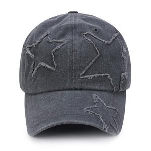 [지프] 25년 빈티지 별 펀칭 야구모자 볼캡 JQ1GCU106