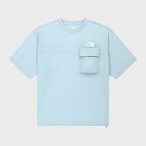 [노스페이스 화이트라벨]아이라 포켓 반팔 라운드티 NT7UR18O_LBL