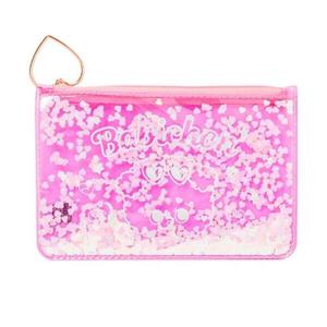 아트박스 글리터파우치 핑크바비숑 PVC 투명파우치