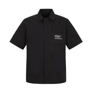 [까스텔바작]남성 셔츠형 반팔 홑겹 점퍼 BGEMJP206BK_CC