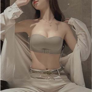 어니븐 앞후크 브라탑 백버클 방지 자세 끈없는 수면 브라탑