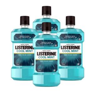존슨앤존슨 리스테린 쿨민트 가글 750ml x 4개 SD