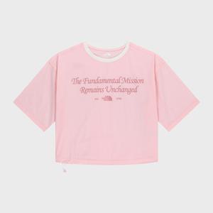 [노스페이스 화이트라벨]여성 아이라 반팔 라운드티 NT7UR37L_LPI