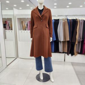 [조이너스]여성 코트 23신상 A라인 캐시미어 핸드메이드 롱 DW0W