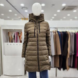 [조이너스]여성 패딩 23신상 경량 거위털 A라인 롱 점퍼 코트DW0
