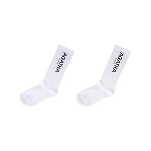 [아가타]장목 스포츠양말 2매(AGBA7MF0AC04_WH2)
