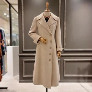 [아니베에프]  A2CWLC510_와이드 카라 핸드메이드 코트