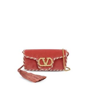 발렌티노 로코 벨벳 폴드오버 탑 클러치 백 7W2B0R92GNL DZB TP948119461