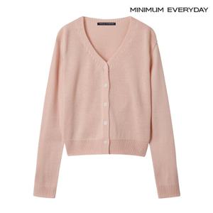 [미니멈]미니멈 에브리데이 나그랑 브이넥 니트 가디건  EB3CK006D