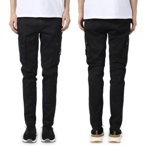 디몬트 스톤 남성 와펜 패치 카고 포켓 팬츠(블랙) K2S15 3100034 S00L1 V0129