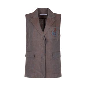 [올리비아하슬러][올리비아 하슬러] 투톤 린넨 베스트_OHCFVT101