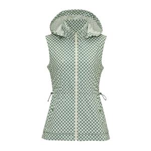 [JDX] 여성 그래픽 체크 올오버 베스트 X2WVW7162