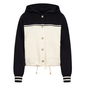 [아날도바시니](아날도바시니) 배색 후드 니트 가디건(AY01JP20S