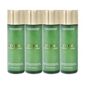 김정문알로에 큐어 하이드라 수딩 에멀젼 130ml 4개 Ss