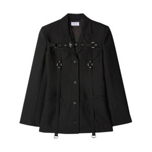 오프화이트 자켓 OWEF117F23FAB001 1000 black