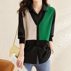 [리블리크]샤트렌 베스트 블라우스 _RE3BL025