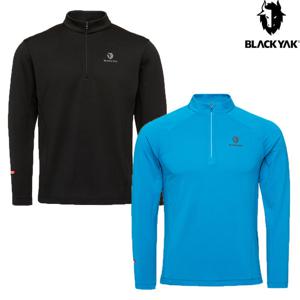 블랙야크 남성 DNS폴라텍집업긴팔티 1BYZTFU005