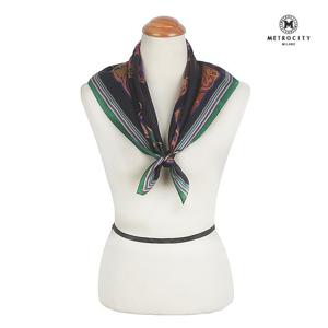 [메트로시티]타이포메트 미니 실크스카프 MSFD-1008