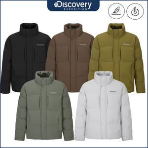 디스커버리 25FW신상 남성 시그니쳐 레스터G 하이넥 구스다운 숏패딩 DMDJ63056