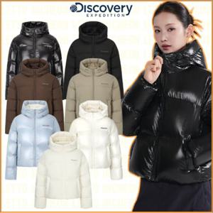 디스커버리 25FW 겨울 신상 올리아 글로우 다운 숏패딩 DWDJ94056-ICDJ