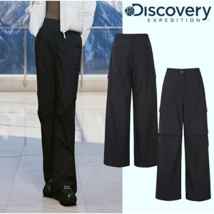 [디스커버리] 여성 파라슈트 기모안감 카고팬츠 DWPT93056 BKS