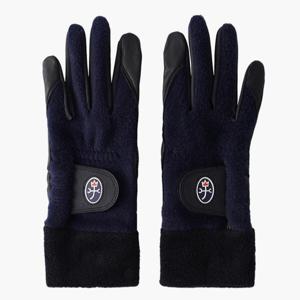 [까스텔바작]남성 심플 플리스 양손 장갑 BGCWGL203BK_CC