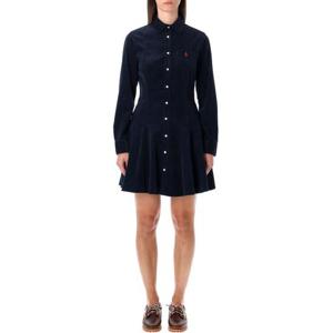 폴로 랄프로렌 미디 원피스 211972069 004 NAVY