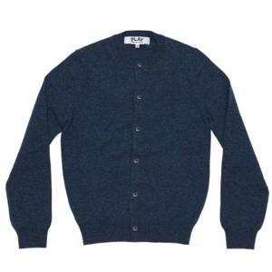 [꼼데가르송(잡화)]꼼데가르송 AX-N091-051 (슬리브 스몰하트 라운드 가디건)