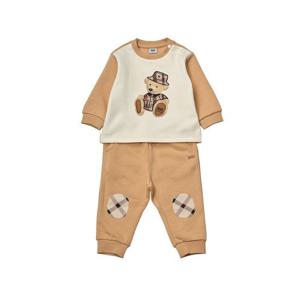 [닥스베이비]닥스베이비 베어 아플리케 기모 져지 상하복 (베이지) EVW25VP02M_BG