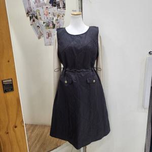 [무자크]퀼팅 민소매원피스(MO8WOP01)_YS