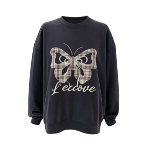 [레코브](2컬러)체크나비맨투맨 LC61DYLT519X