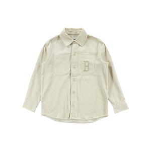 [엠엘비]MLB 공용 미디움로고 코듀로이 오버핏 셔츠 3AWSB0226-4