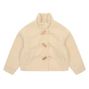 [소이][더센트럴 소이주니어] 토글 장식 양털 점퍼 25W0158