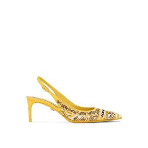 돌체앤가바나 마졸리카 자수 펌프스 60mm CG0815AV804
