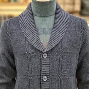 [크로커다일남성]숄 가라 자켓형 가디건 PQKC436638_SH