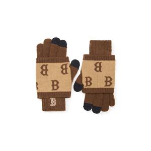 MLB키즈모자 NQK 7AGLM0136-43BGD 클래식 모노그램 니트 장갑