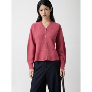 [쥬크]모100 홀가먼트 V넥 가디건 Z254KSL001