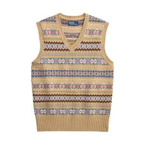 폴로 랄프로렌 V넥 패턴 베스트 710B17208001
