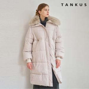 [탱커스] 카라 퍼 포인트 롱 패딩 점퍼 (TX4JP039L0)