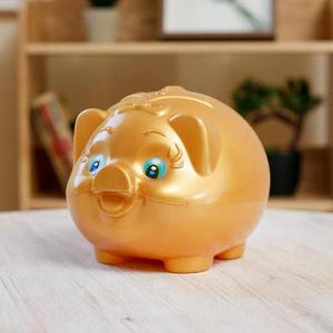 황금 돼지저금통 복돼지 저금통(대2호)