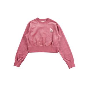 [엠엘비]MLB 여성 벨벳 크롭 맨투맨 티셔츠 3FMTB0924-07PKS