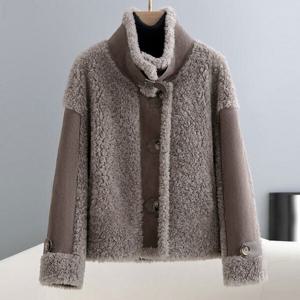 [넬리]카르벤 양털 무스탕 점퍼_NC4JP072