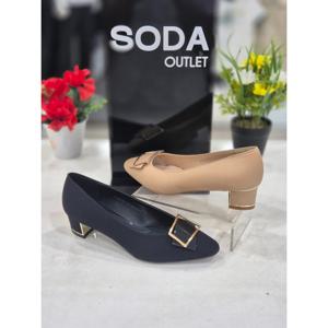 [소다]여성 구두 포인트 장식 펌프스 라인 FLF502_DG