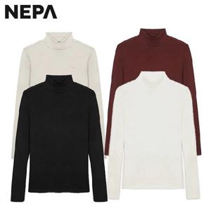 [네파]춘추용/겨울용 여성 기모 하이넥 목폴라 티셔츠 - 7K85349