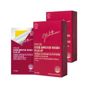 아르디엠 리포좀 글루타치온 하이퍼X PLUS UP 13g 30포 2개