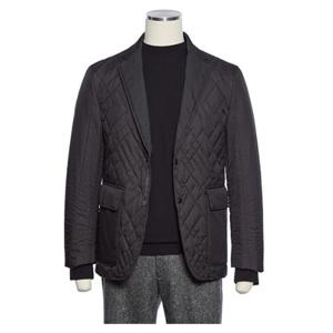 [레노마캐주얼]F/W 프리미엄 이태리 수입원단 블랙 퀼팅 캐주얼 자켓 RPCMBJ05A