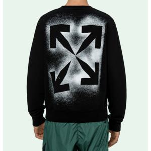 20fw 오프화이트 뉴 스프레이 에로우 맨투맨 OMBA025