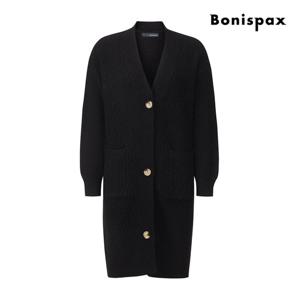[보니스팍스(여성의류)]릴렉스 라운지 V넥 롱 가디건 XPCKG014M0