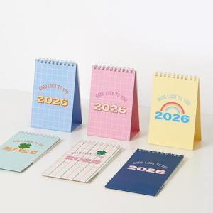 2026년 날짜형 미니 캘린더 데일리 해빗 탁상달력 미니달력 습관관리